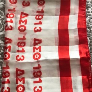 Delta Sigma Theta Scarf 38” x38”(NEW)
